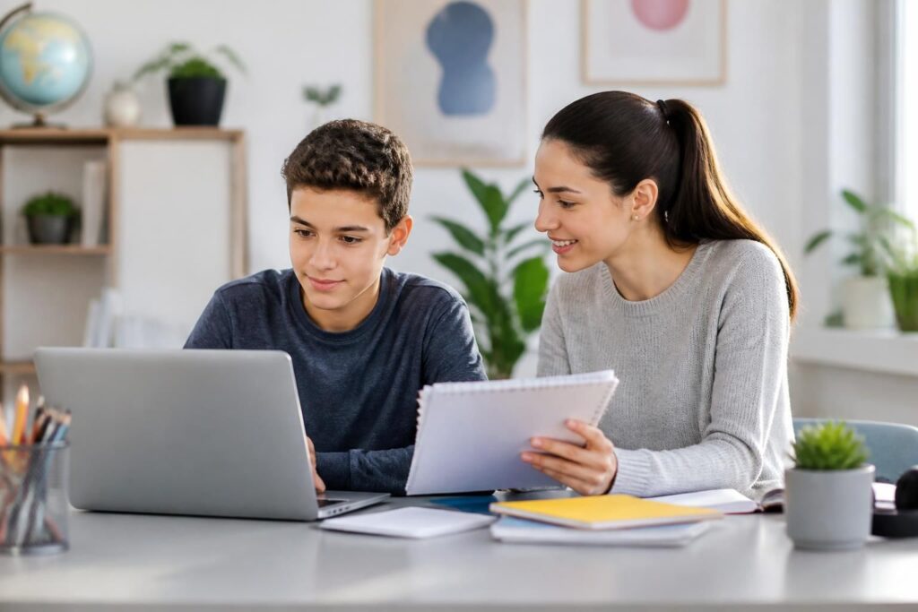 découvrez nos services gratuits d'aide aux devoirs pour le collège avec un accompagnement en ligne personnalisé pour réussir facilement vos études.