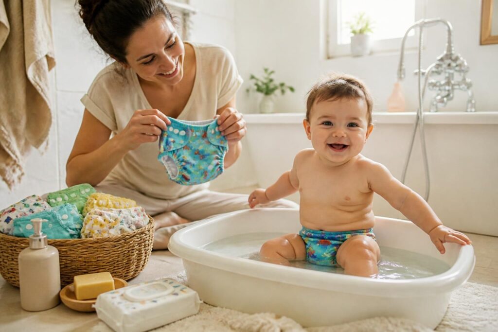 découvrez comment utiliser les couches lavables de bain en toute simplicité et sans tracas grâce à nos conseils pratiques et astuces efficaces.