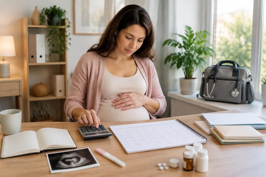 Calculs pour grossesse : tests, prévention et indemnités arrêt maladie