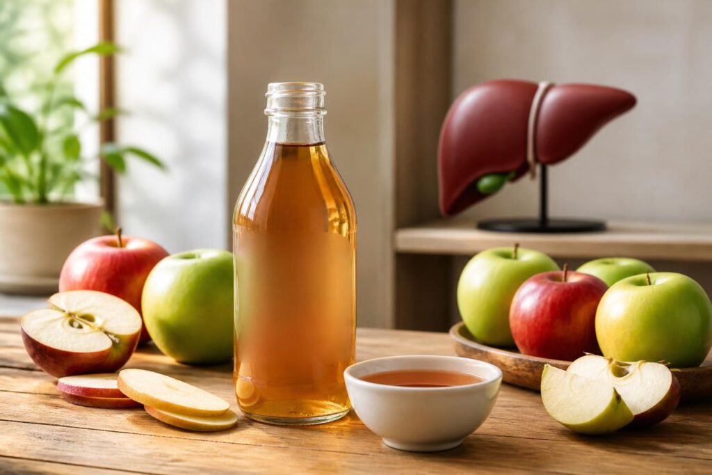 découvrez les bienfaits du vinaigre de cidre pour la santé du foie, sa vérité scientifique et ses usages recommandés pour une meilleure digestion et détoxification.
