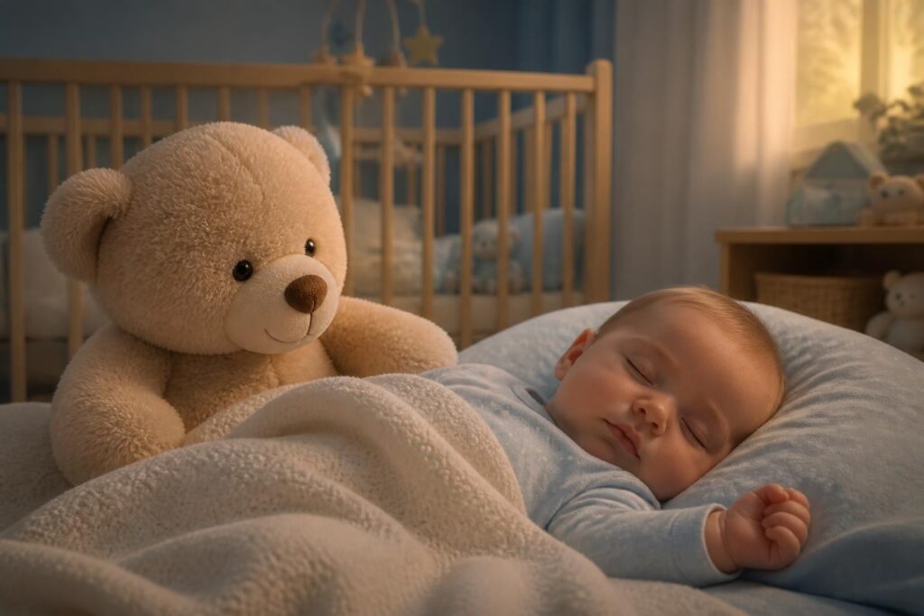 découvrez comment choisir la peluche idéale pour aider votre bébé à s'endormir paisiblement et devenir son alliée du sommeil.