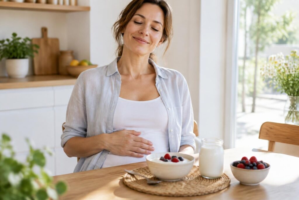 découvrez comment les probiotiques peuvent aider à réduire les ballonnements, apaiser le ventre et favoriser une digestion plus confortable.
