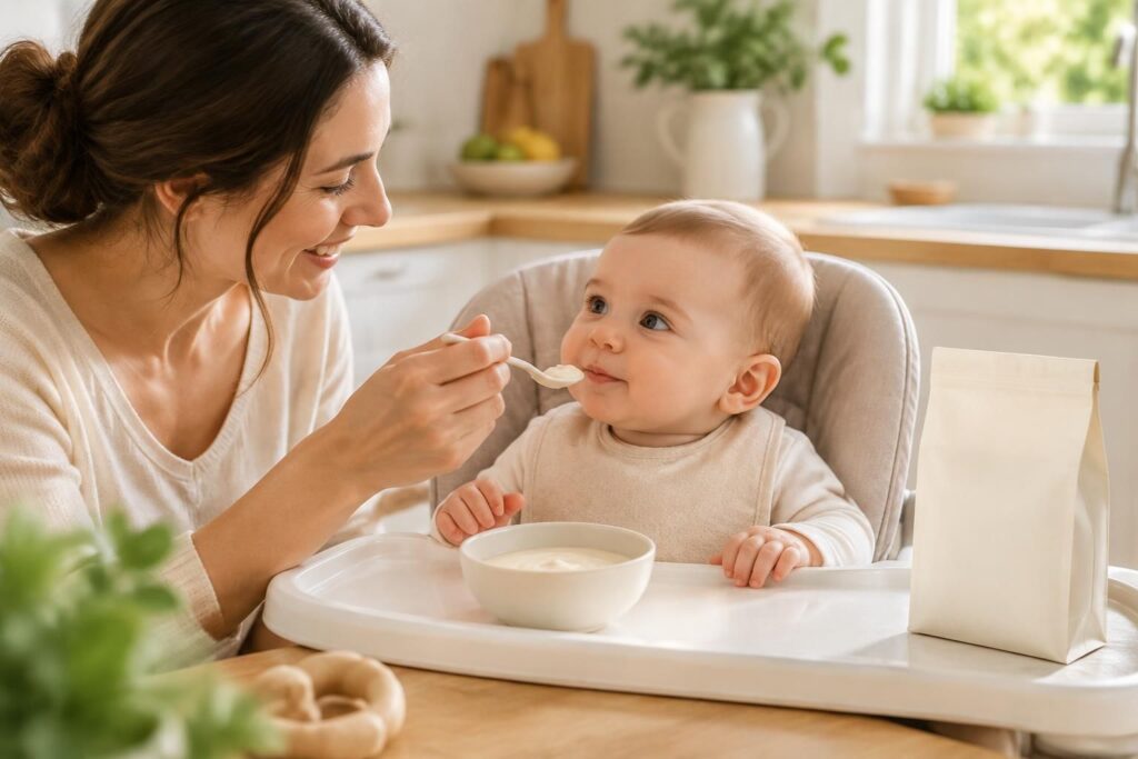 découvrez les céréales pour bébé adaptées dès 4 à 6 mois, pour accompagner en douceur la diversification alimentaire et bien démarrer.