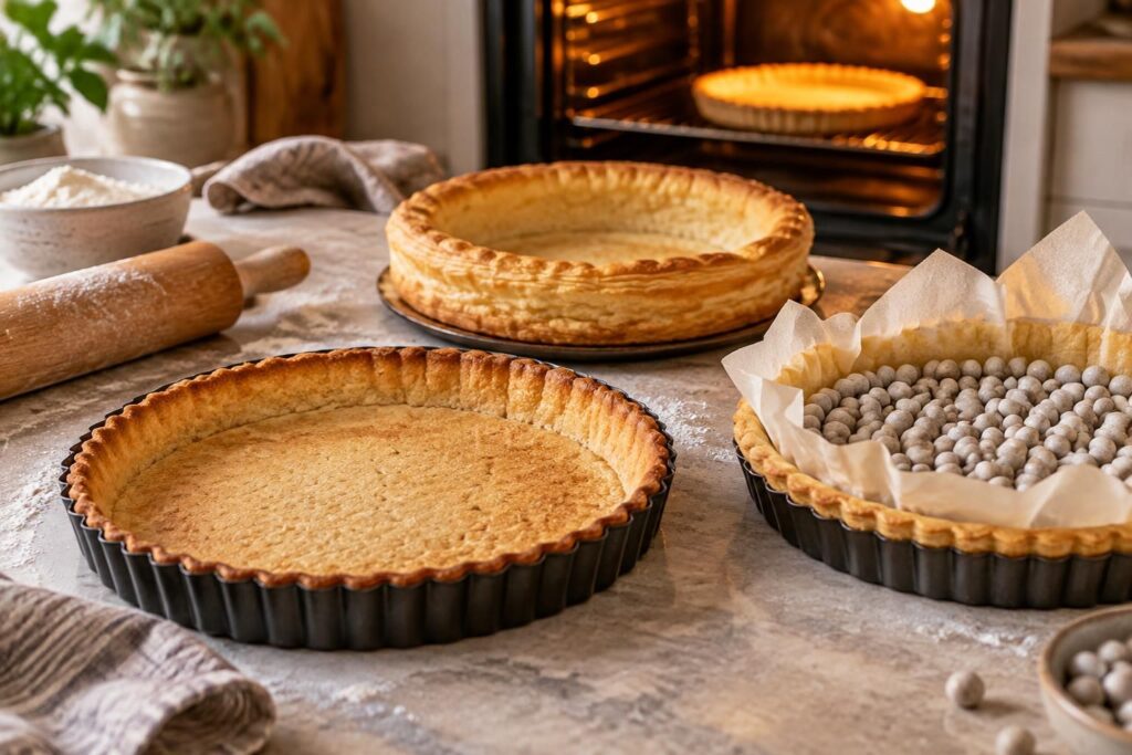 maîtrisez la cuisson de votre fond de tarte : pâte sablée, feuilletée ou cuisson à blanc. température, durée et astuces pour une pâte dorée et croustillante.
