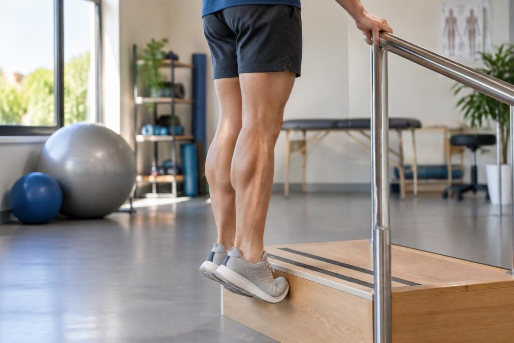 découvrez des exercices pour soulager une tendinite du tendon d’achille et renforcer progressivement le muscle, avec des conseils pour pratiquer en sécurité.