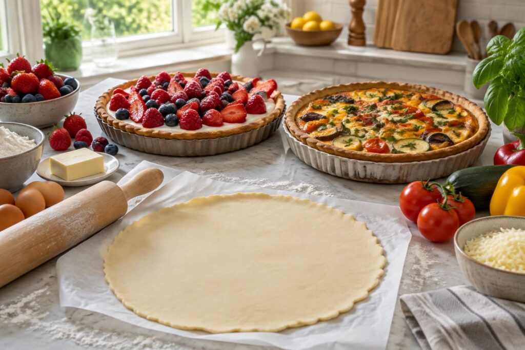 découvrez comment utiliser une pâte sablée toute prête pour préparer facilement de délicieuses tartes sucrées ou salées.