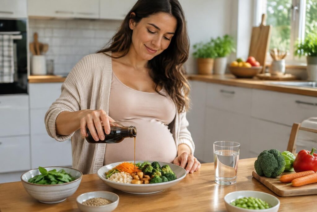 sauce soja et grossesse : découvrez les précautions à prendre, les points à vérifier et comment en consommer avec modération en toute sécurité.